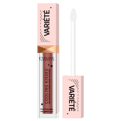 Eveline Variete Cooling Kisses Lip Gloss Increasing Lips Volume No. 04 Candy Girl 6.8ml