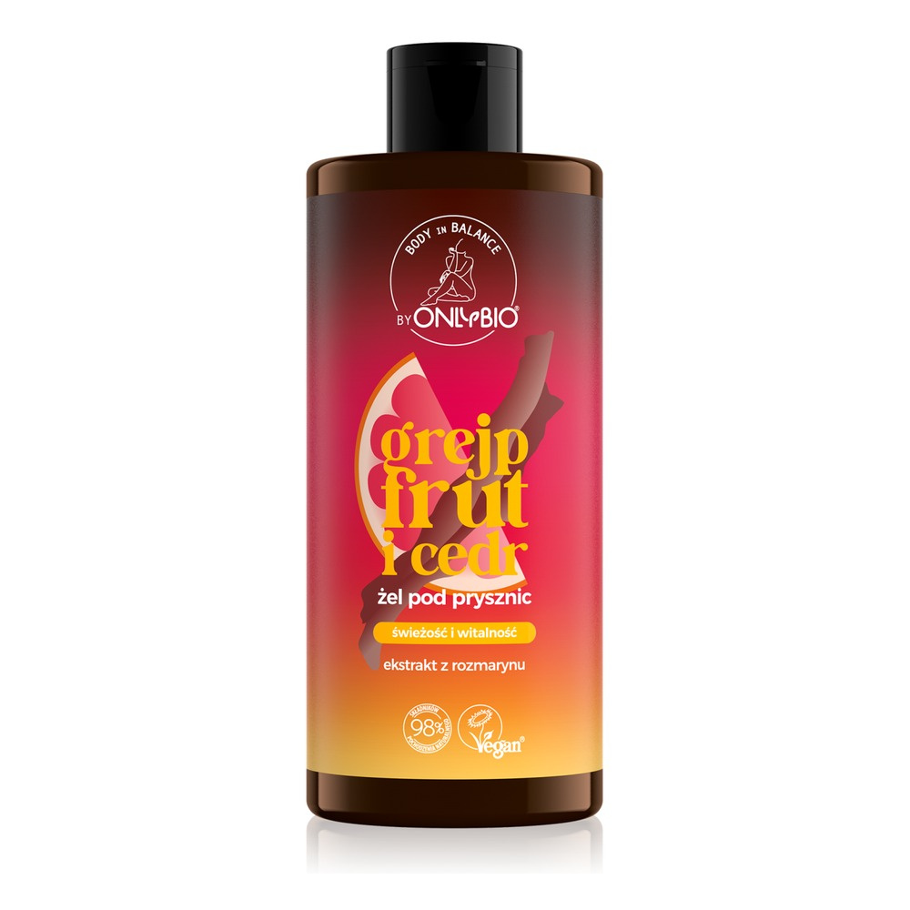 OnlyBio Body in Balance Shower Gel Cedr i grejpfrut 300ml