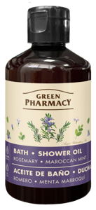 Green Pharmacy Moisturizing 2-in-1 Bath and Shower Oil Rosemary and Mint 250ml