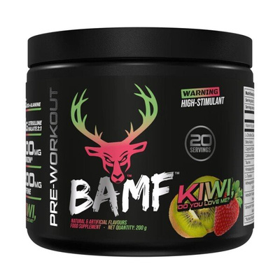 Bucked Up BAMF High Stimulant Nootropic Pre-Workout For Focus and Performance 200g