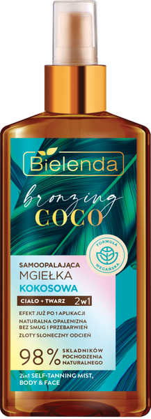 Bielenda Bronzing Coco Self-Tanning Mist for Body and Face 2in1 150ml