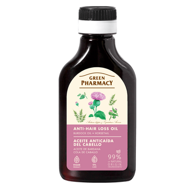 Green Pharmacy Burdock Oil with Horsetail Extract Anti Hair Loss 100ml