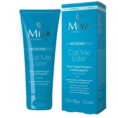 Miya myWONDERBALM Call Me Later Regenerating Cream with Microalgae 75ml