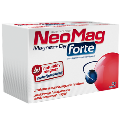 Aflofarm NeoMag Forte to Reduce The Feeling of Fatigue 50 Tablets