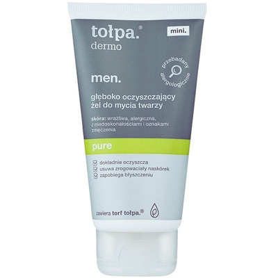 Tolpa Dermo Men Pure Charcoal Face Wash Gel 150ml