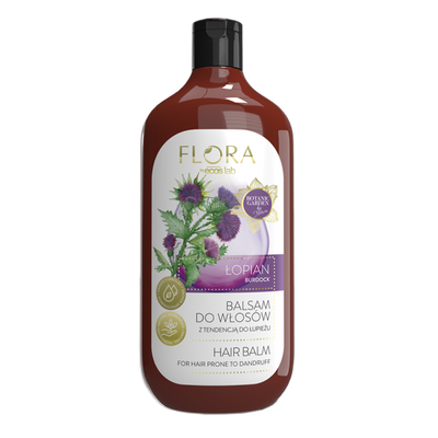 Flora by EcosLab Burdock Balm for Hair Prone to Dandruff 500ml