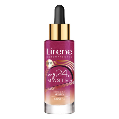 Lirene My 24H Master Anti-Aging Covering Foundation No. 02 Beige 30ml