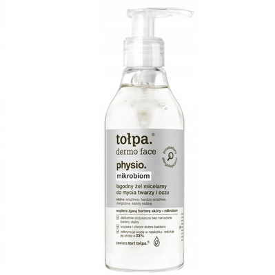 Tolpa Dermo Face Physio Microbiome Micellar Face and Eye Wash Gel 195ml