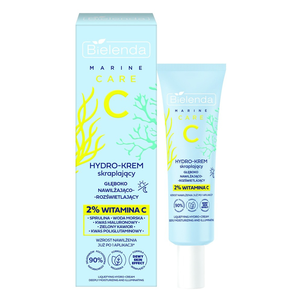 Bielenda C Marine Care Hydro-Condensing Moisturizing and Illuminating Cream with Vitamin C 50ml