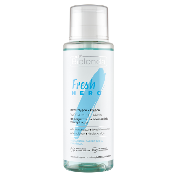 Bielenda Fresh Hero Moisturizing and Soothing Micellar Water 400ml