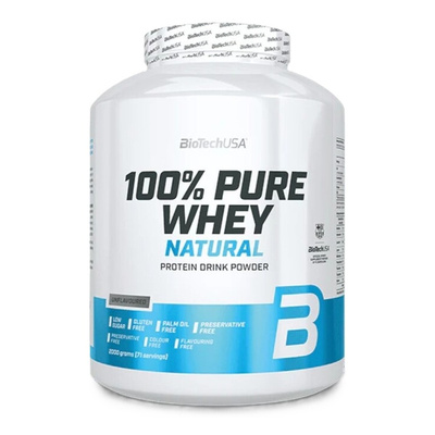 BioTechUSA 100% Pure Whey, Unflavoured - 2000g