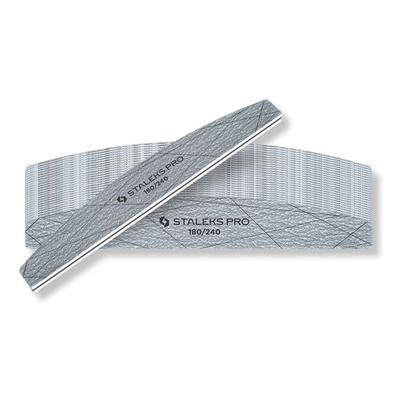 Staleks Smart 40 Crescent Mineral Nail Files 180/240 Grit 25 pcs