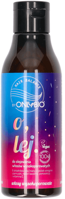 OnlyBio Hair In Balance Vegan Oil for High Porosity Hair with Linseed Oil 150ml