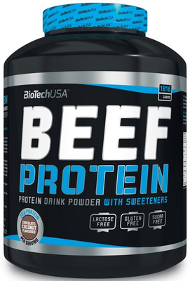 Beef Protein, Vanilla Cinnamon - 1816g