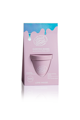 FaceBoom Vegan Algae Peel Off Mask with Vitamins B E C 12g