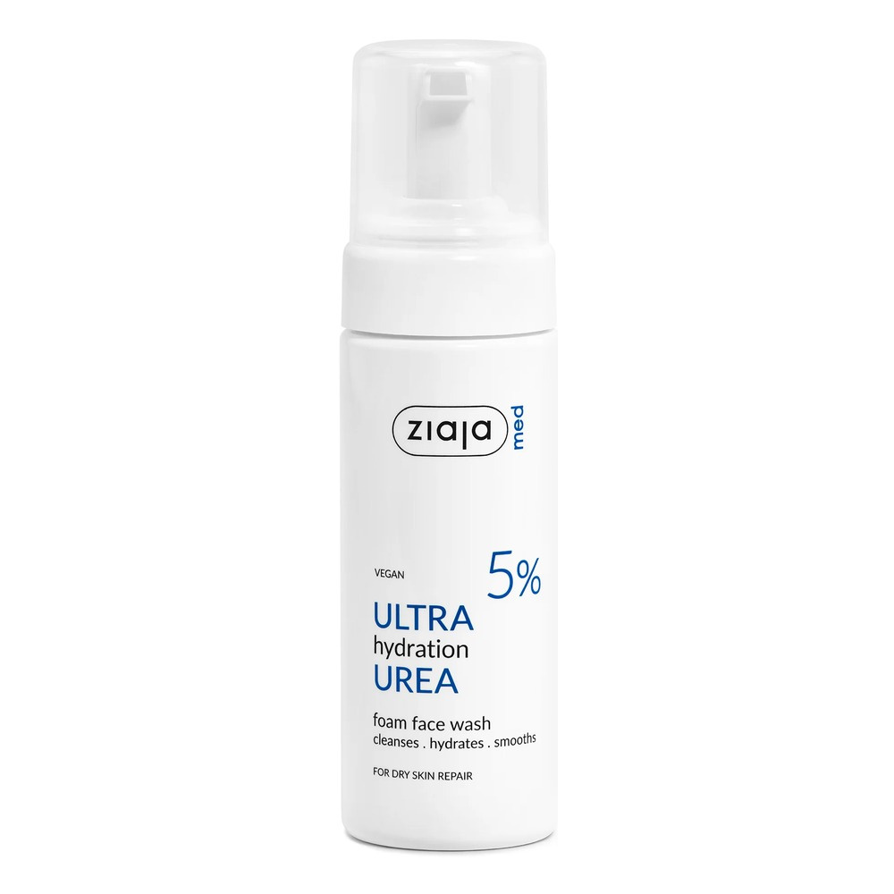 Ziaja Med Urea Ultra Hydration Face Wash Foam with 5% Urea 150ml