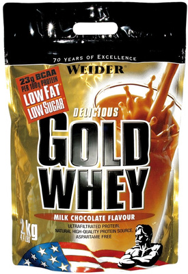 Weider Gold Whey, Milk Chocolate - 2000g