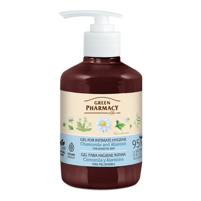 Green Pharmacy Intimate Hygiene Gel for Sensitive Skin with Chamomile and Allantoin 370ml