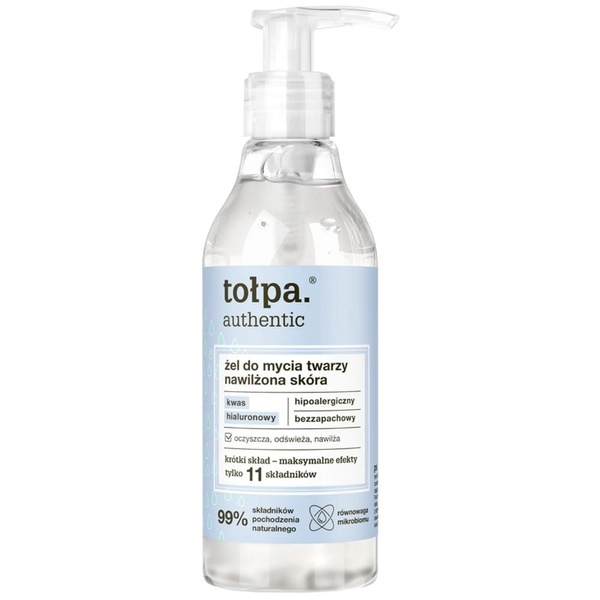 Tolpa Authentic Moisturizing Face and Eye Washing Gel 195ml