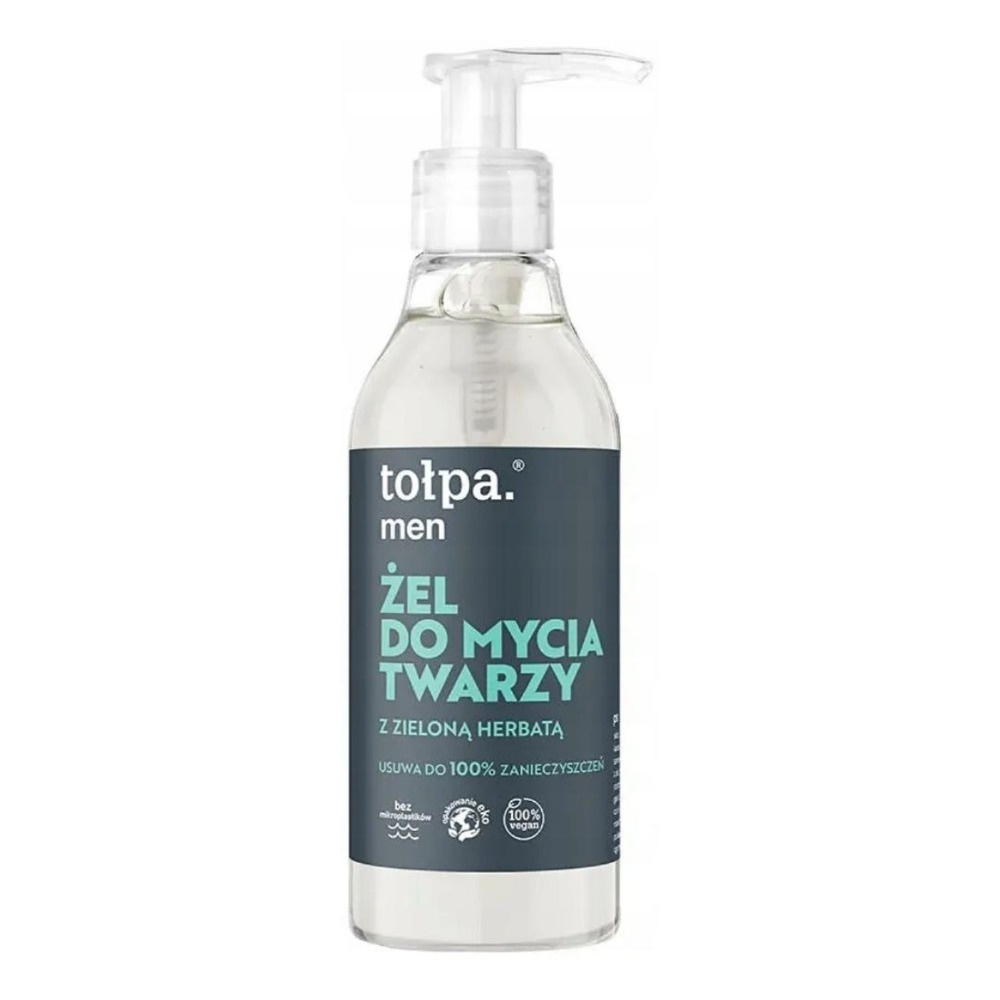 Tolpa Men Gentle Face Wash Gel with Green Tea Daily Cleanser 195ml