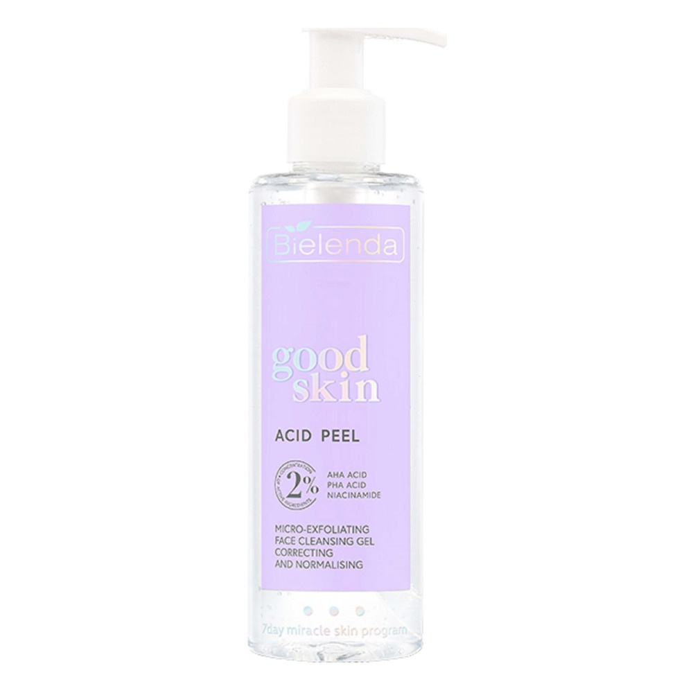 Bielenda Good Skin Acid Peel Micro-Exfoliating Cleansing Gel 195g