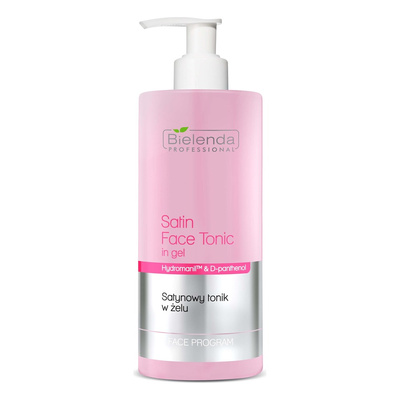 Bielenda Professional Face Program Satin Tonic Gel for Dry and Sensitive Skin 500ml