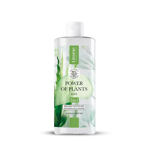 Lirene Power Of Plantis Moisturizing Micellar Fluid 3in1 Aloe 400ml