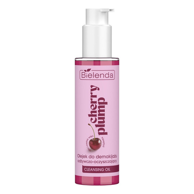 Bielenda CHERRY PLUMP, Nourishing and cleansing make-up remover oil, 100ml