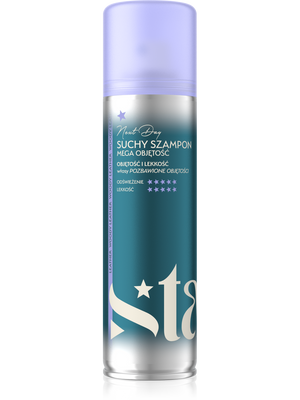 Stars Next Day Woody Leather Dry Shampoo Mega Volume 200ml