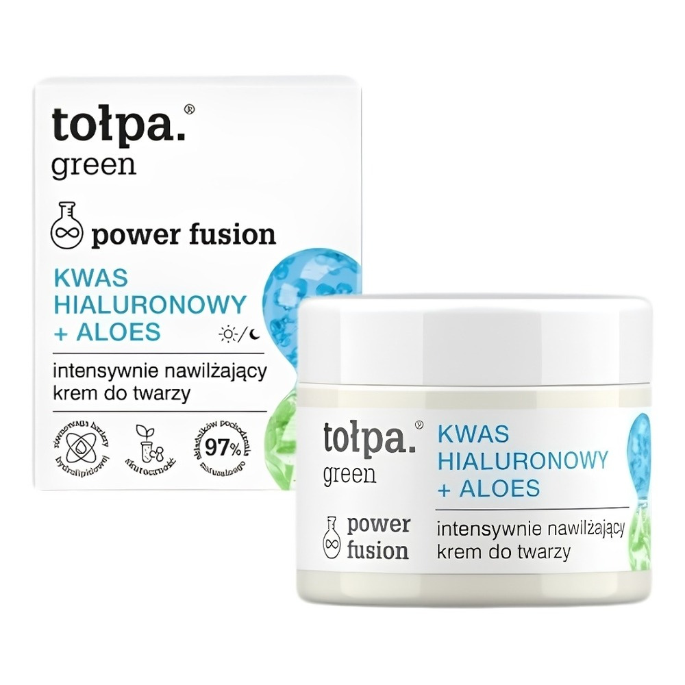 Tołpa Green Power Fusion, INTENSIVE MOISTURIZING FACE CREAM, 50ml
