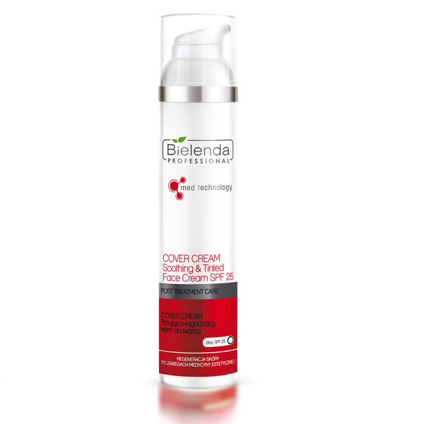 Bielenda Professional Post Treatment Care Cover Cream 100ml
