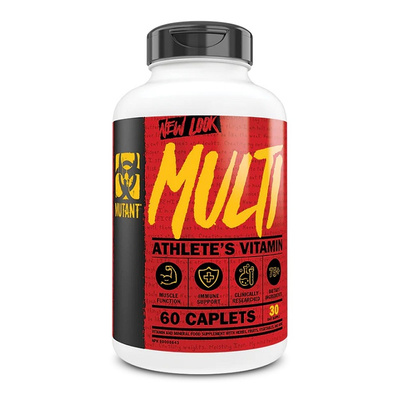 Mutant Multi Multivitamin for Athletes and Bodybuilders 60 Caplets