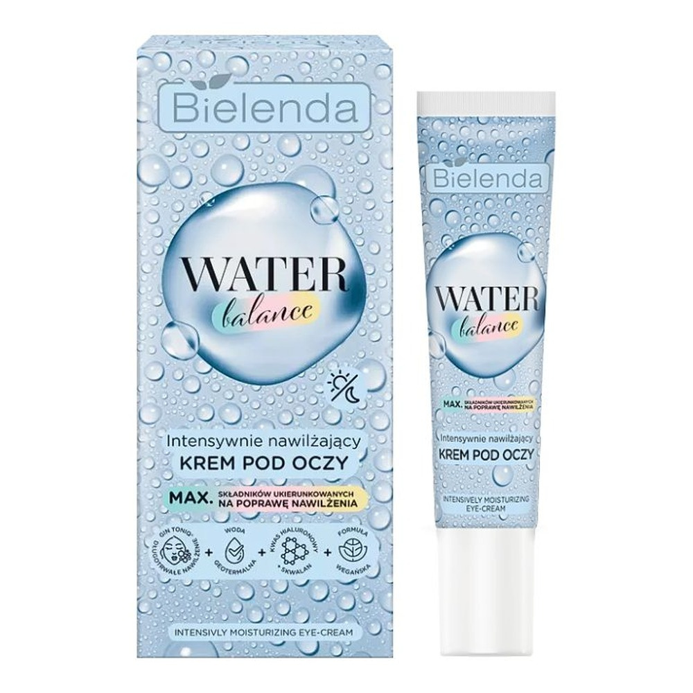 Bielenda Water Balance Intensively Moisturizing Vegan Eye Cream 15ml