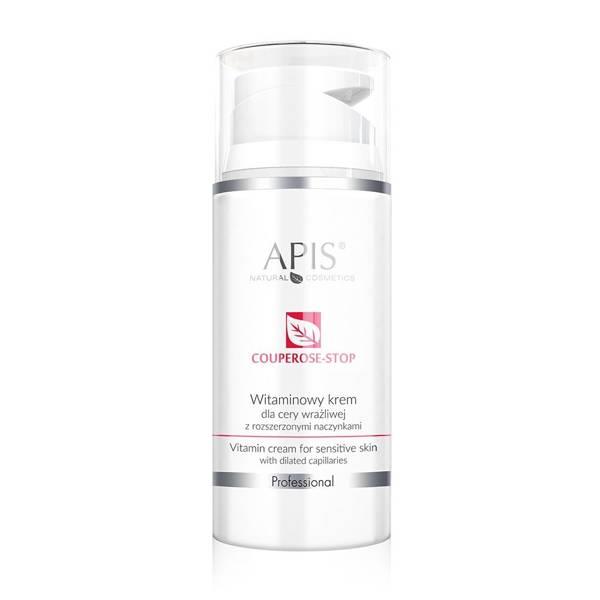 Apis Professional Couperose Stop Vitamin Cream for Sensitive Skin with Capillaries 100ml