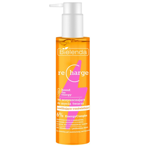 Bielenda Recharge Boost Moisturizing and Brightening Cleansing Gel 150ml