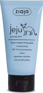 Ziaja Jeju Young Skin White Face Mousse SPF10 for Oily and Problematic Skin for Day 50ml