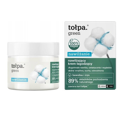 Tolpa Green Moisturizing Soothing Cream for Sensitive Skin 50ml