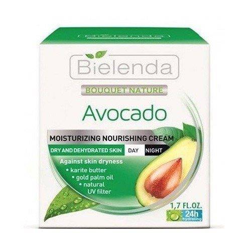 Bielenda Avocado Nourishing and Moisturizing Day and Night Face Cream for Dry Skin 50ml