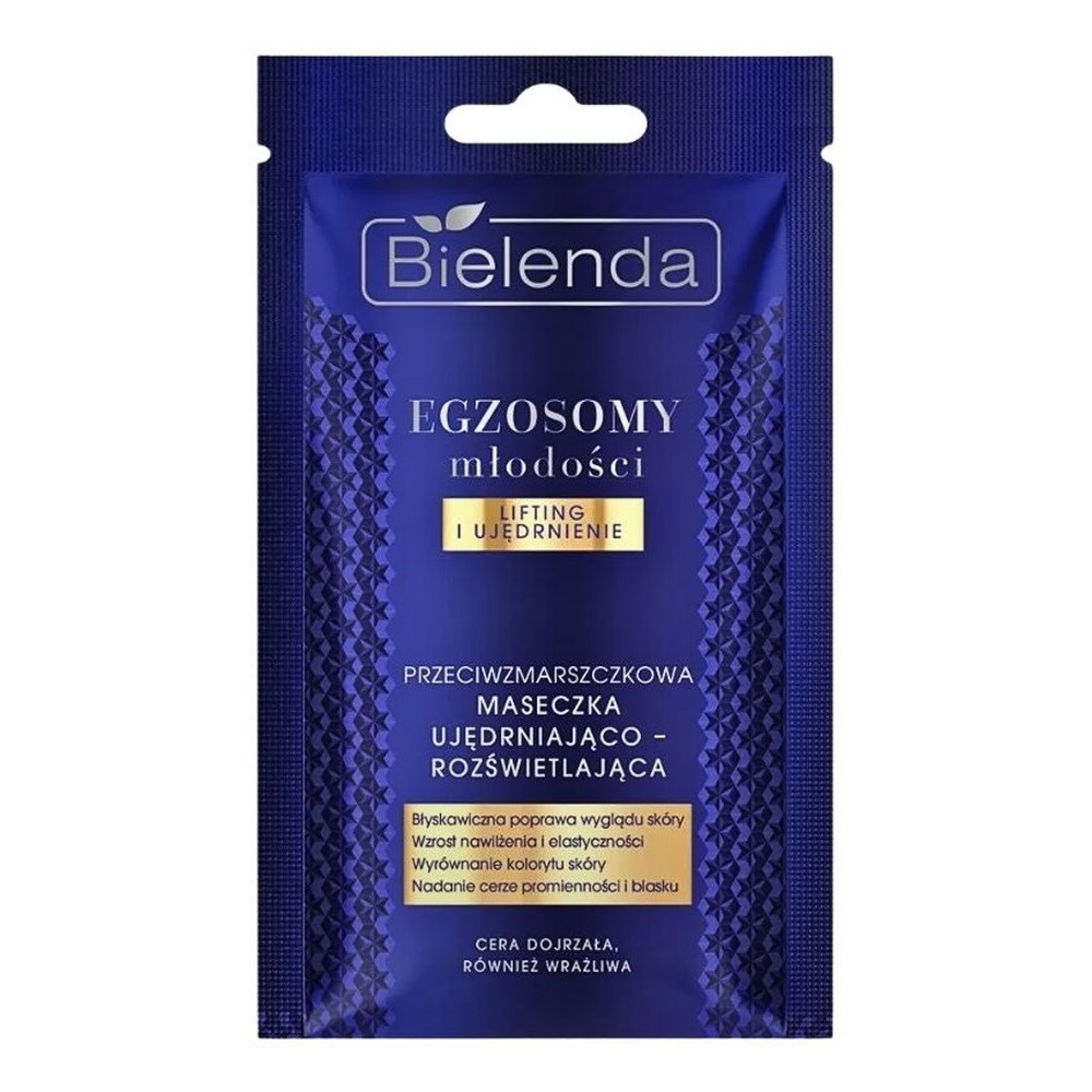 Bielenda Exosomes of Youth Anti-Wrinkle Firming and Brightening Mask 8g