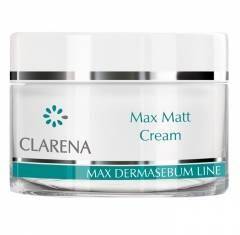 Clarena Max Dermasebum Mattifying Day Cream for Oily and Combination Skin 50ml