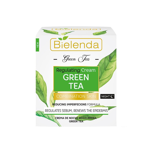 Bielenda Green Tea Regulating Night Cream for Combination Skin 50ml