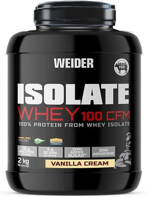 Weider Isolate Whey 100 CFM, Vanilla Cream - 2000g