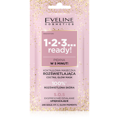 Eveline 1,2,3...Ready! Cocktail Brightening Mask 8ml