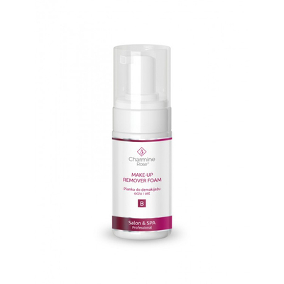 Charmine Rose Makeup Remover Foam with Arginine and Aloe Vera 100ml