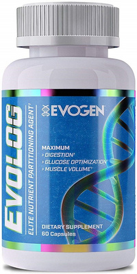 Evogen Evolog Advanced Nutrient Partitioning Agent for Glucose Optimization 60 Caps