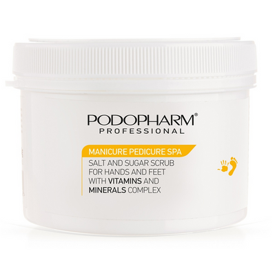 Podopharm Professional Salt and Sugar Scrub with Vitamins 600g