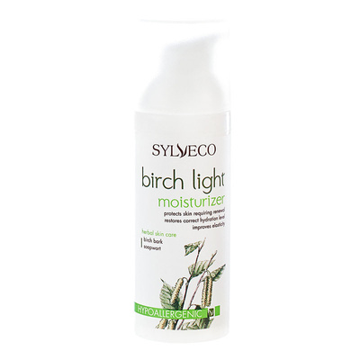 Sylveco Hypoallergenic Light Birch Cream for Normal Sensitive and Dry Skin 50ml