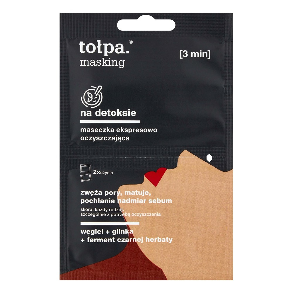 Tolpa Masking On Detox Purifying and Detoxifying Mask 2x5ml
