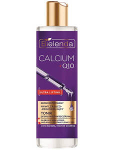 Bielenda Calcium + Q10 Concentrated Moisturizing and Regenerating Anti-Wrinkle Tonic 200ml