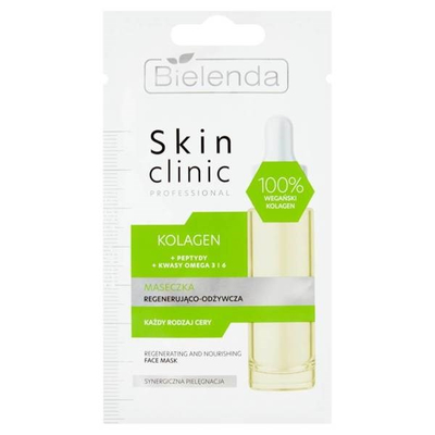 Bielenda Skin Clinic Professional Collagen Regenerating and Nourishing Mask for All Skin Types 8g